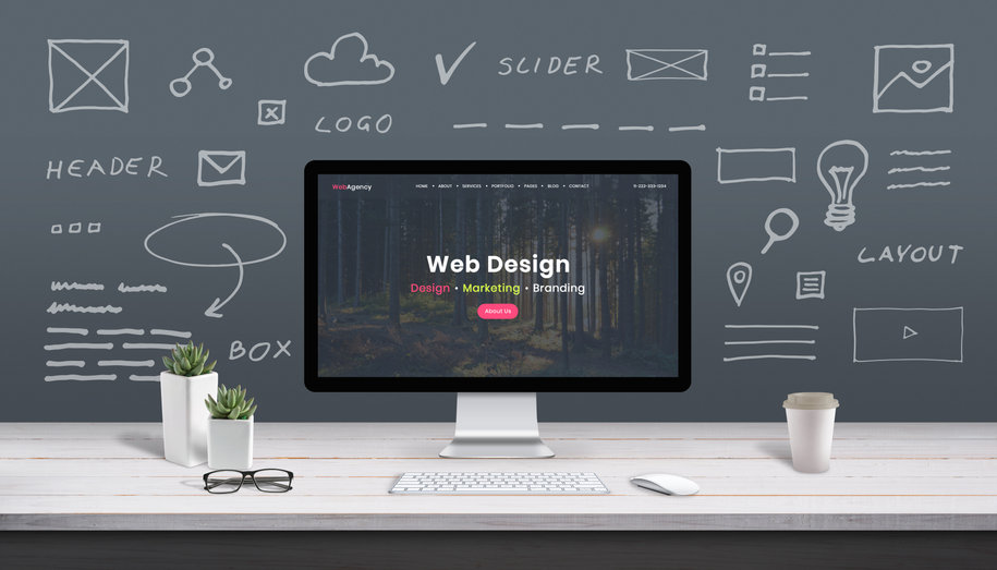 What is Web Design Infographic